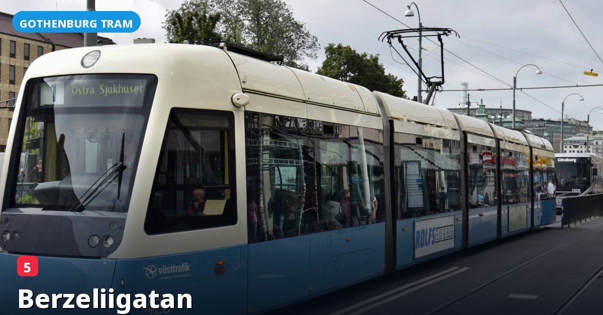 Berzeliigatan stop — Gothenburg tram