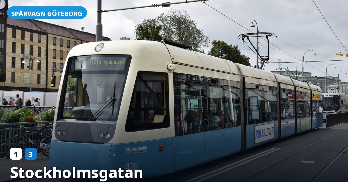 Hållplats Stockholmsgatan — Göteborgs spårvagn