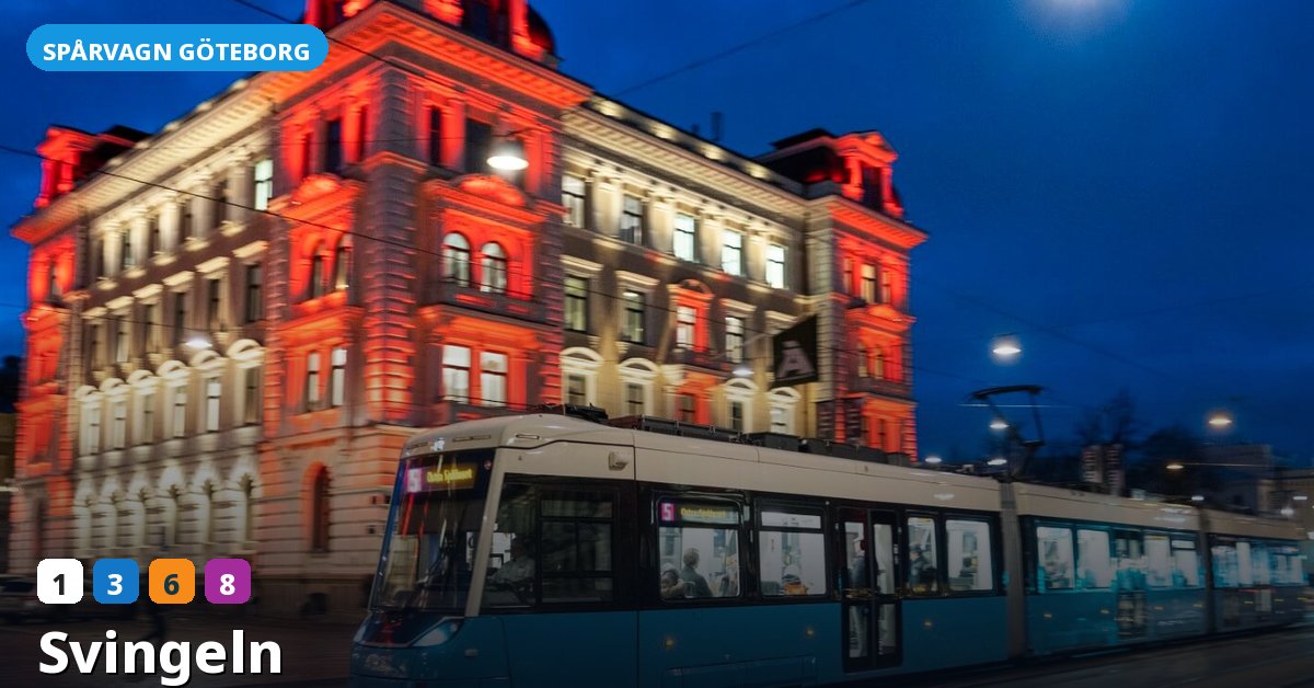 Hållplats Svingeln — Göteborgs spårvagn
