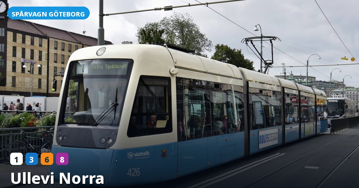 Hållplats Ullevi Norra — Göteborgs spårvagn